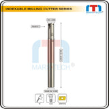 10/12 mm cutter suitable to JDMT07 Hitachi Brand Insert pack of 1