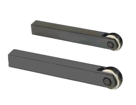 Two knurling tools