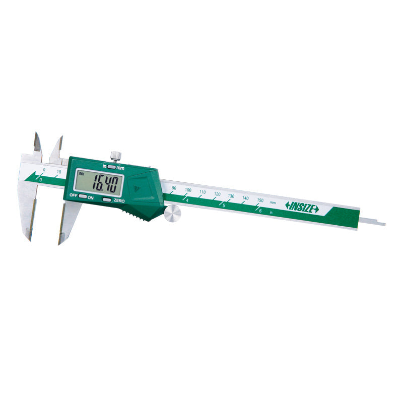 INSIZE Digital Caliper with Carbide Tipped Jaws 6/8/12 inch (1110)