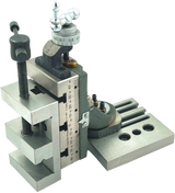 Mini Vertical Milling Slide with 2"/ 50 mm Mini Steel Vice & Base Mounting Plate - Direct Mounting on 7 x 14 Mini Lathe Machine
