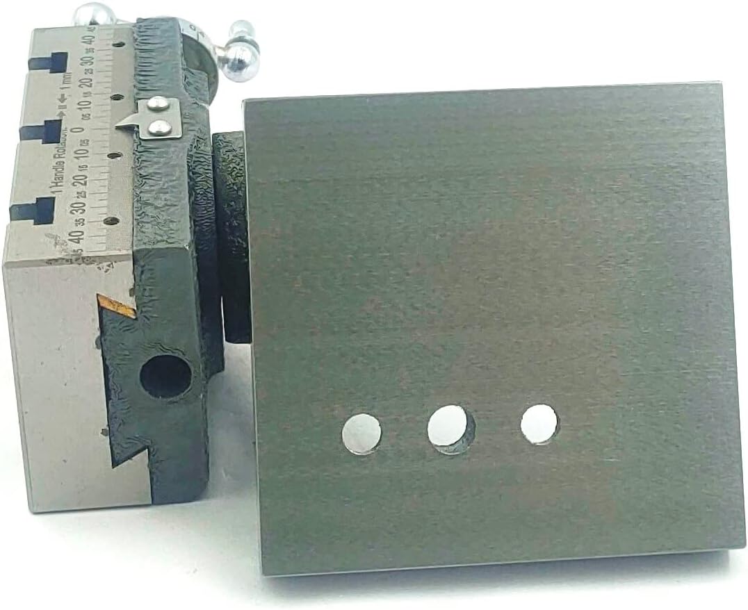 Mini Vertical Milling Slide with 2"/ 50 mm Mini Steel Vice & Base Mounting Plate - Direct Mounting on 7 x 14 Mini Lathe Machine