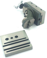 Mini Vertical Milling Slide with 2"/ 50 mm Mini Steel Vice & Base Mounting Plate - Direct Mounting on 7 x 14 Mini Lathe Machine