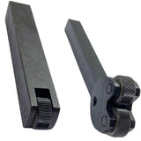 two metal knurling tools