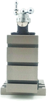 Mini Vertical Milling Slide with 2"/ 50 mm Mini Steel Vice & Base Mounting Plate - Direct Mounting on 7 x 14 Mini Lathe Machine