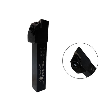 Black metal lathe tool
