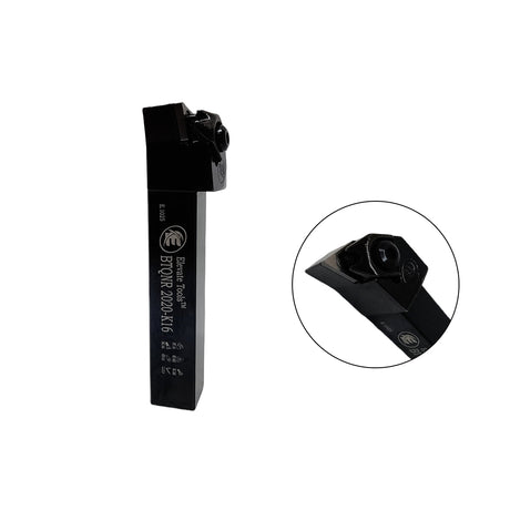 Black metal lathe tool