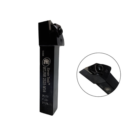 Black metal lathe tool holder