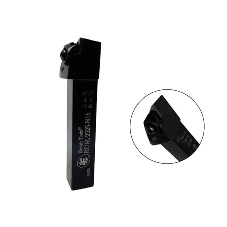 Black metal lathe tool holder