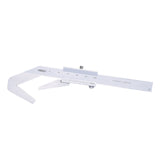 Vernier gear tooth measuring caliper