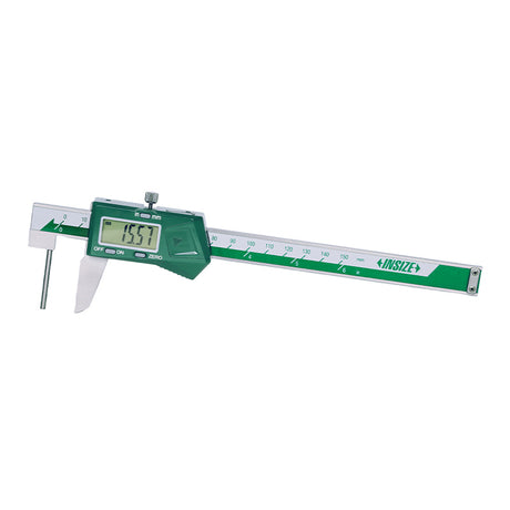 Digital caliper measuring tool display