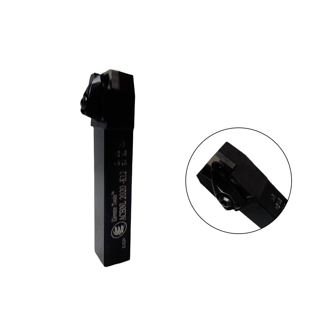 Black metal lathe tool