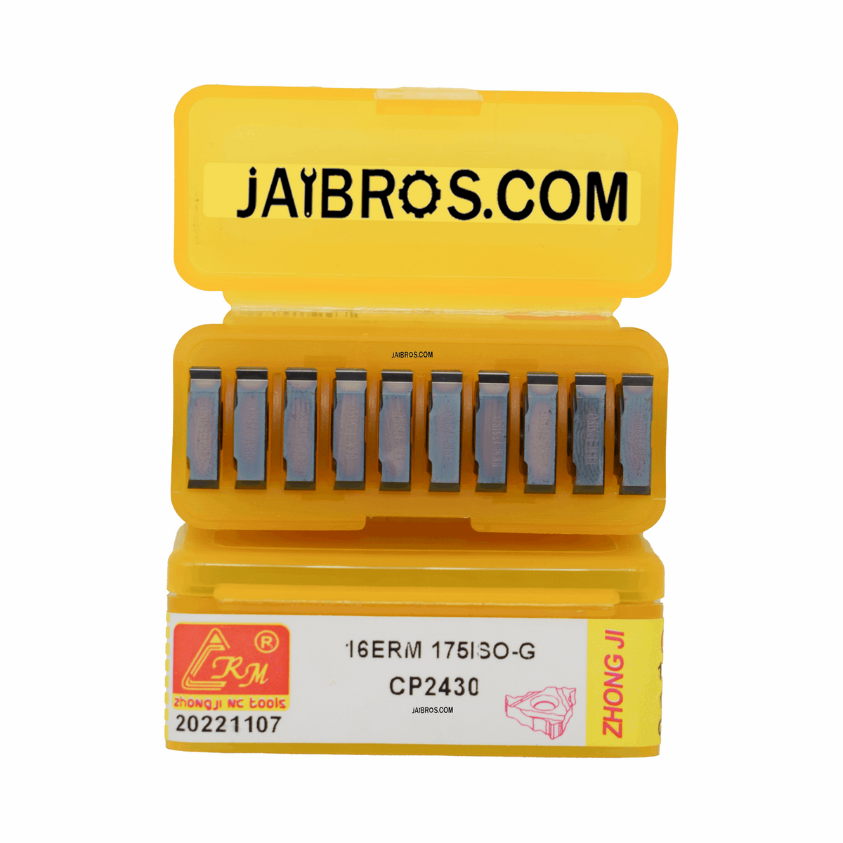 16 ER/IR 250ISO Threading Carbide Inserts – Jaibros