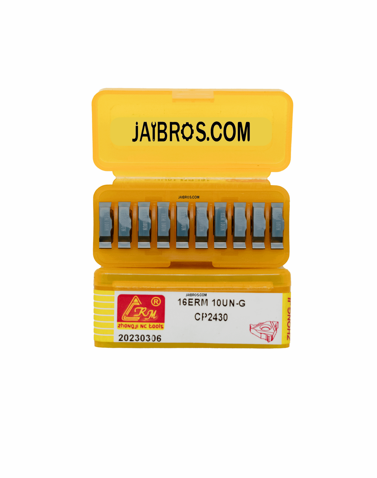CRM carbide threading insert 16ER 10UN India pack 10

