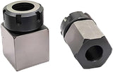 Precision ID ground blue matched ER-32 collet chuck block adapter for CNC Lathe