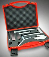 Tool set in case