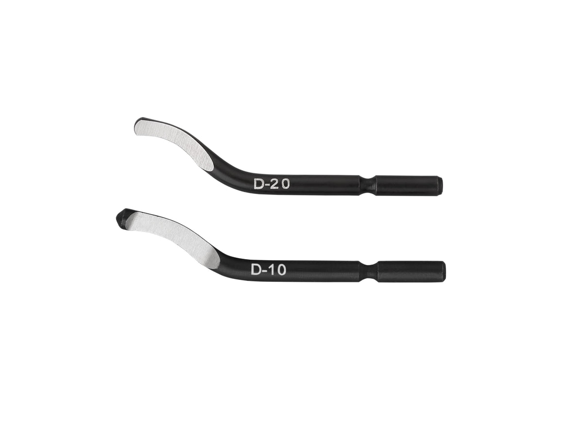 D-CUT D-20 D-10 curved deburring blades