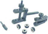 Metal knurling tool set