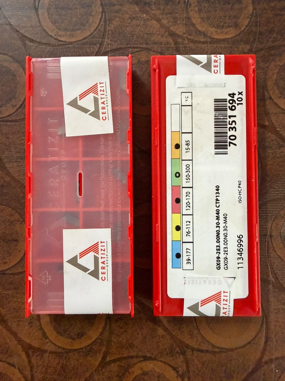 CERATIZIT GX09-2E3.00N0.3 (3MM) Pack of 10