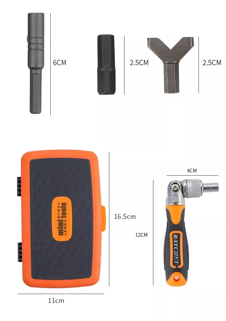 Compact Ratchet Screwdriver Dimensions Guide