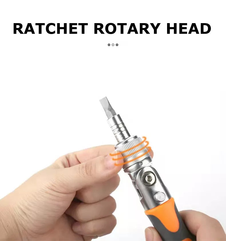 Ergonomic Non-Slip Ratchet Wrench Handle