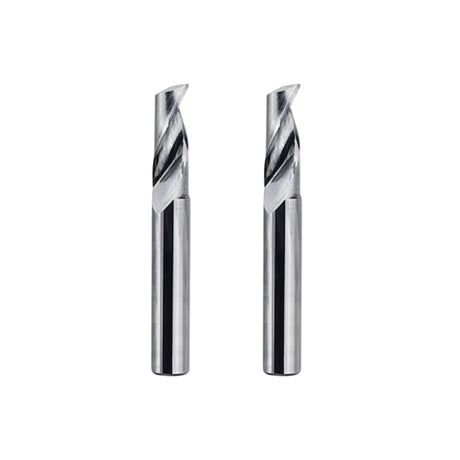 Two flute spiral CNC router bits