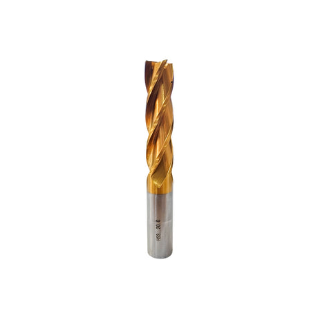 20mm HSS 4-Flute End Mill Cutter