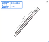 20 mm ballnose T2139 C20-10R-150/200 Length inserted ballnose suitable to Walter insert pack of 1