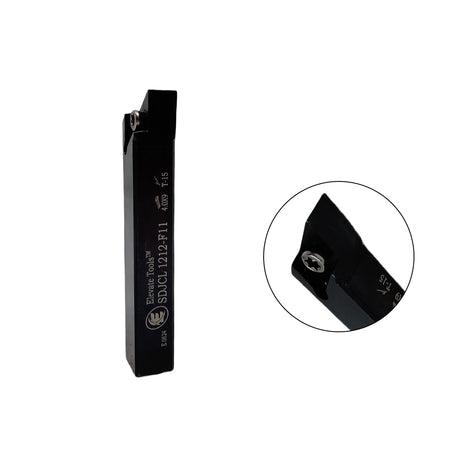 Black metal tool bit