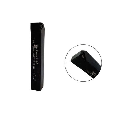 Black metal lathe tool