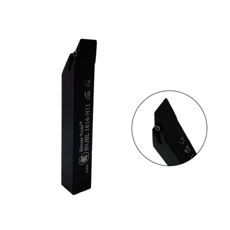 Black metal lathe tool