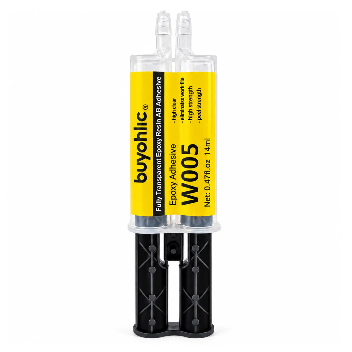 5 Minute Epoxy Adhesive Resin Instant Mix 14ml, Static Mixer Clear Weld 14ml