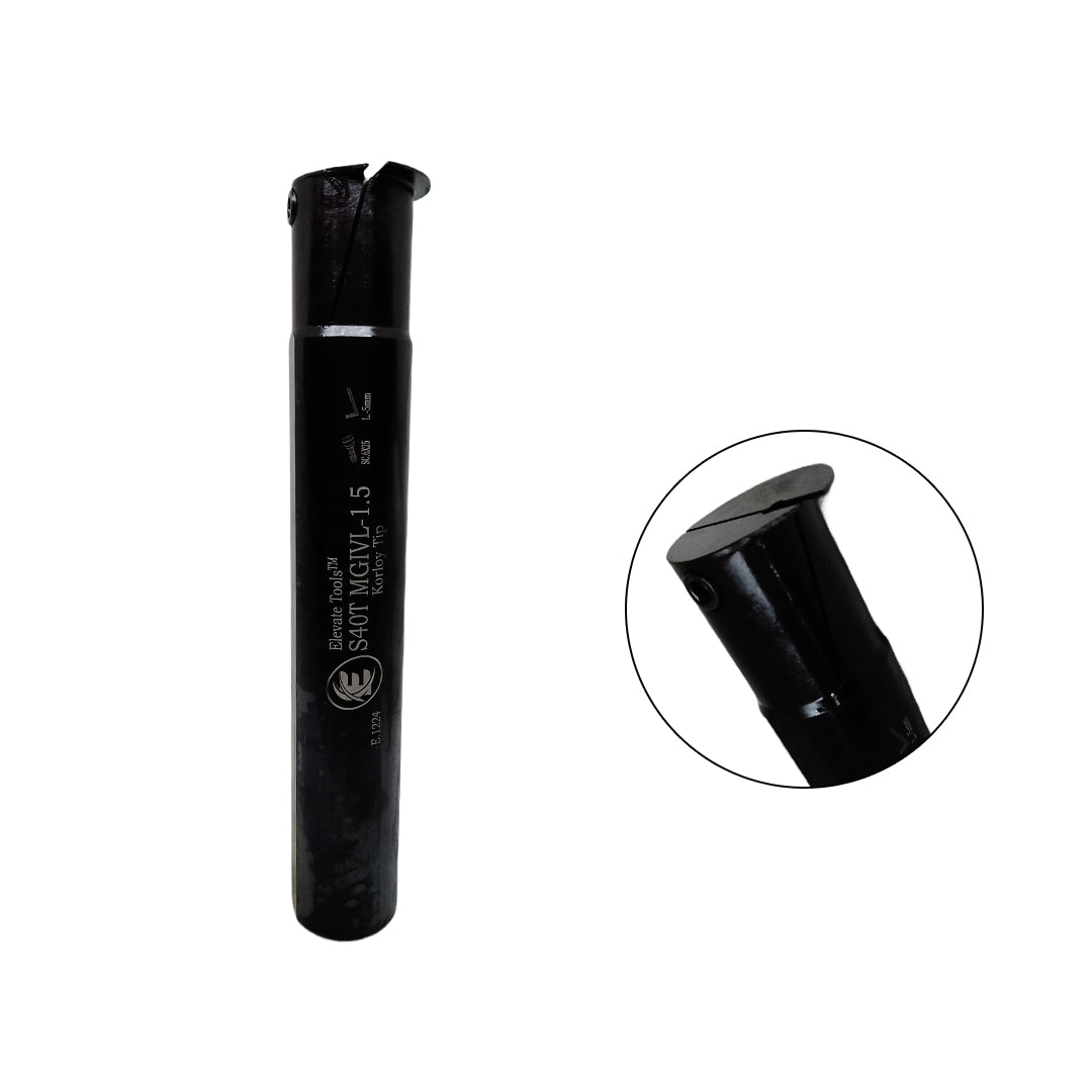 KORLOY ID GROOVING BAR 40MM MGIVR/L-1.5/2/2.5/3/4/5/6