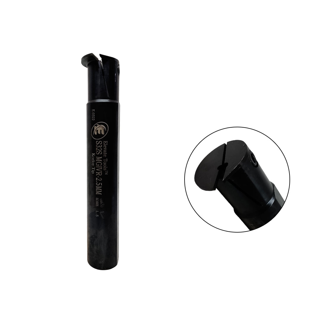 KORLOY ID GROOVING BAR S32MM MGIVR/L -1.5/2/2.5/3/4/5/6