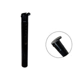 Left-handed internal grooving bar