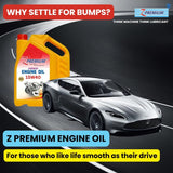 Z Premium engine oil container 