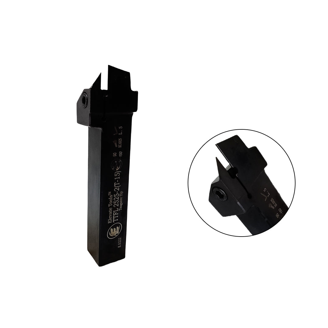 Black metal lathe tool 