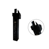 Black metal lathe tool 