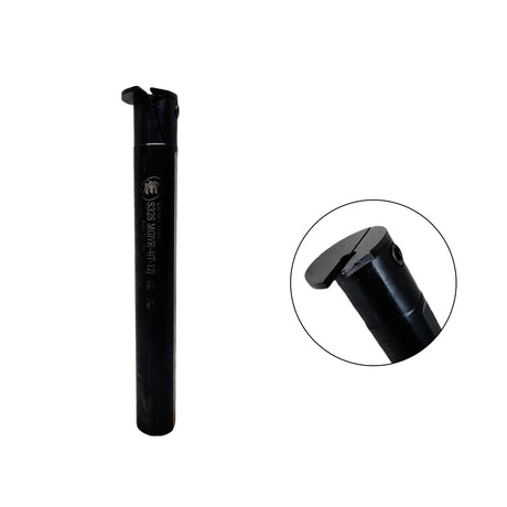 Black metal lathe tool 