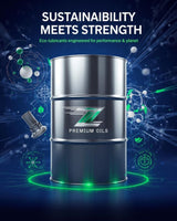 Z Premium Oils barrel with sustainability 