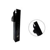 Black metal lathe tool 