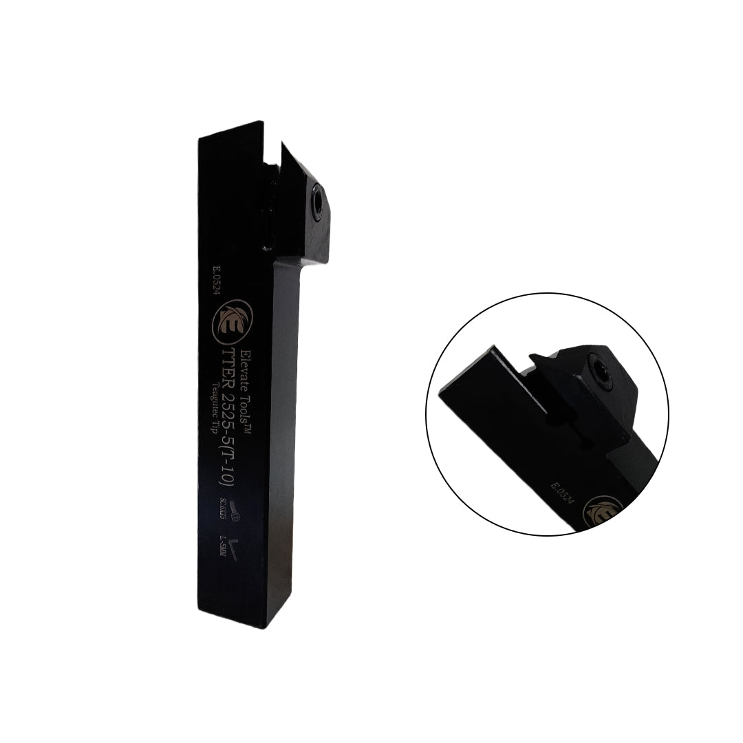 Black metal lathe tool 