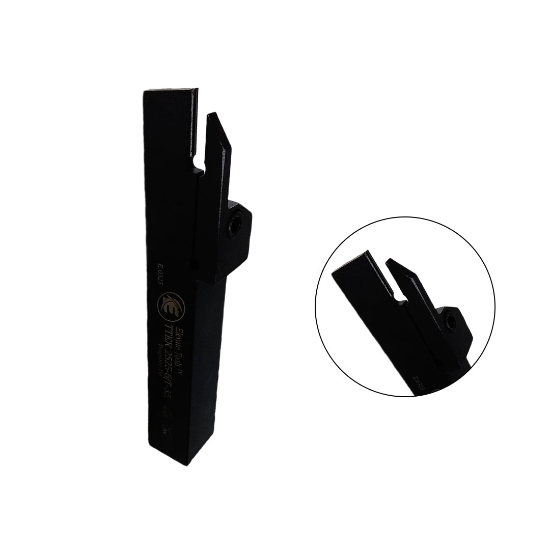 Black metal lathe tool 