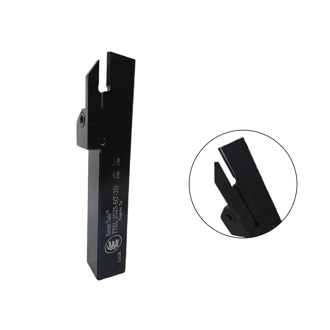 Black metal lathe tool 