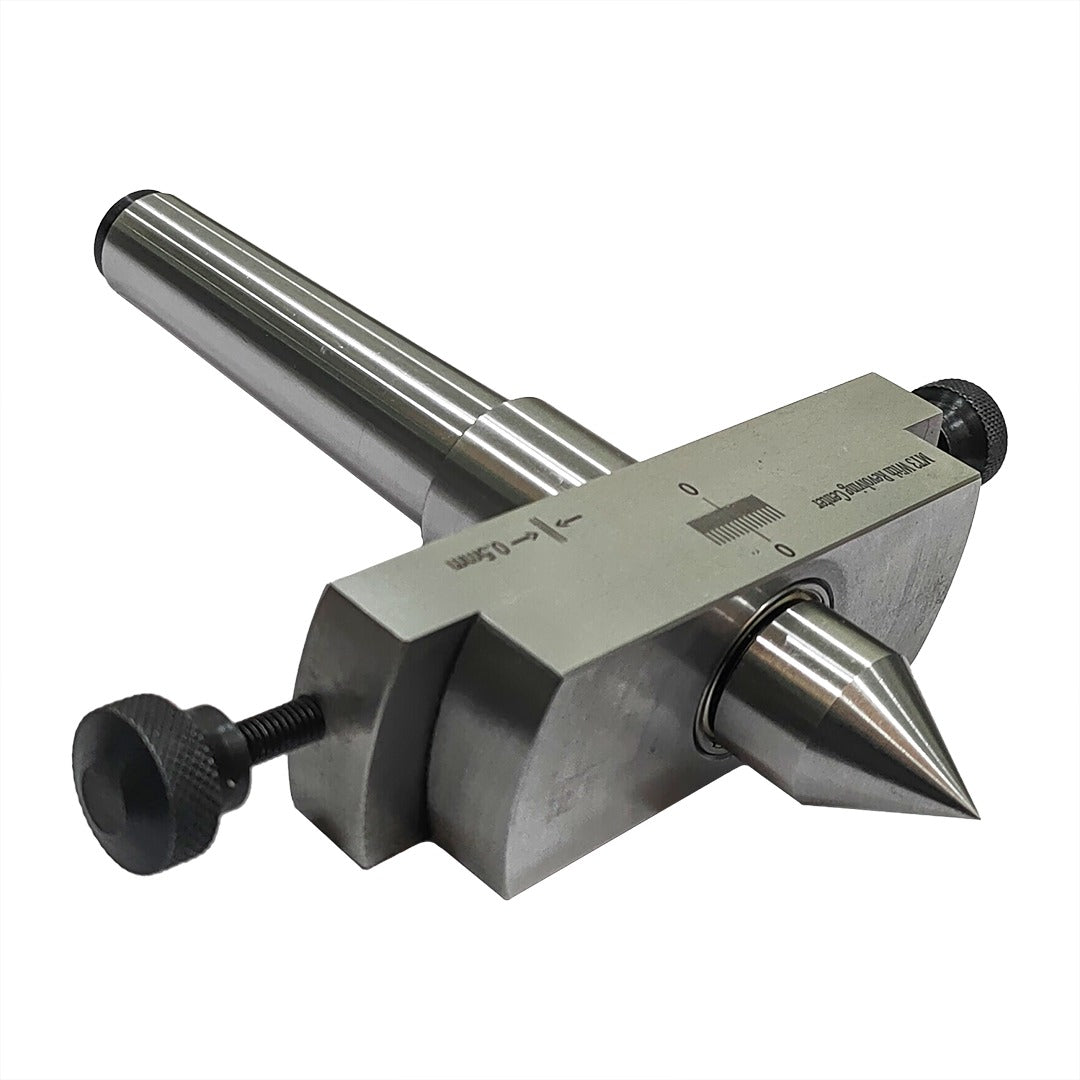 Morse taper shank adjustable spring-loaded tailstock center for lathe taper turning