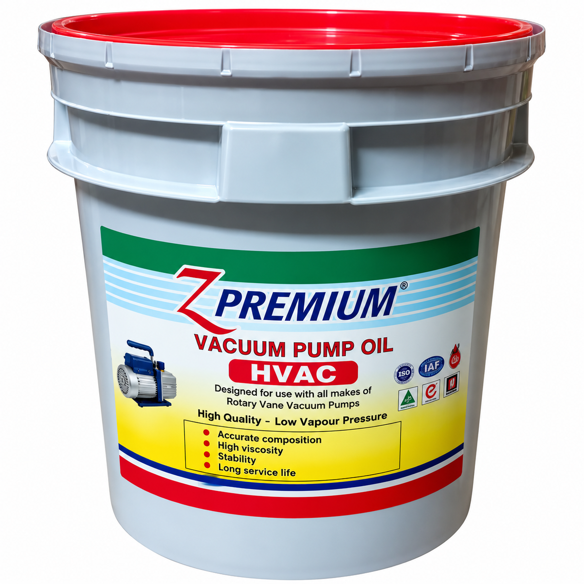 Z Premium Vacuum Pump Oil bottle