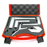 Tool set in case