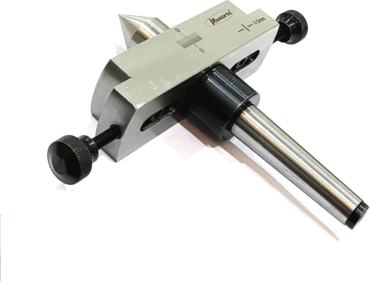 Metal adjustable lathe center tool