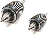 Two lathe centers