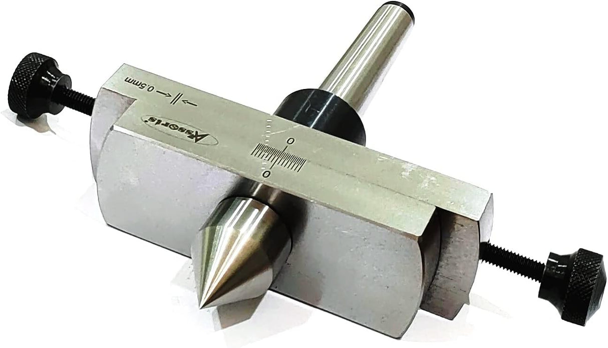 Precision adjustable lathe center tool