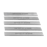 Five HSS lathe tool bits